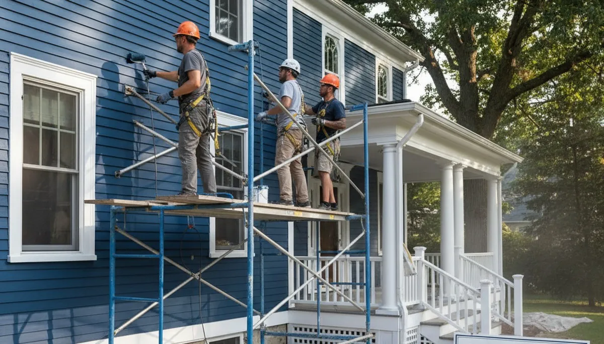 Painting contractor in Mansfield, MA serving residential and commercial painting projects