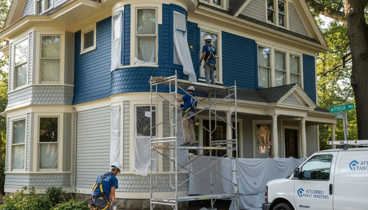 Mansfield, MA painting contractor delivering professional interior and exterior house painting services