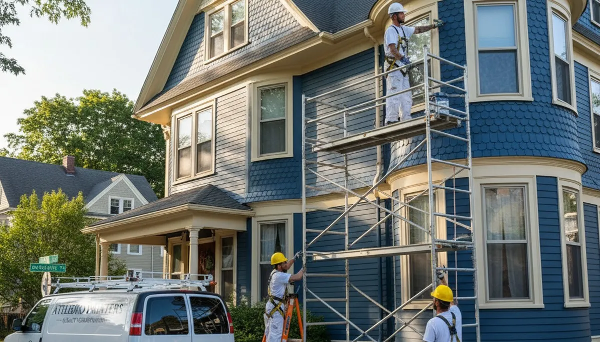 Professional painting contractor serving Mansfield, MA for residential and commercial projects