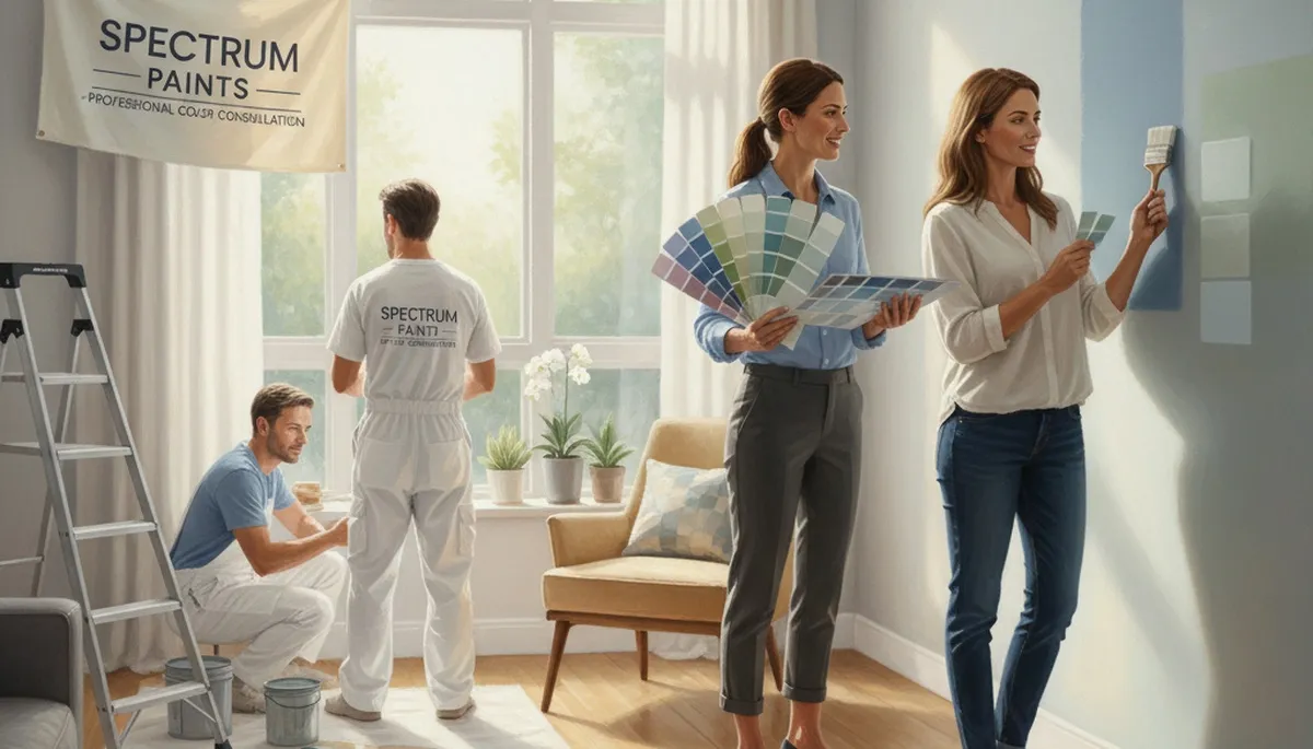 Mansfield, MA color consultation for painting services with expert paint palette guidance