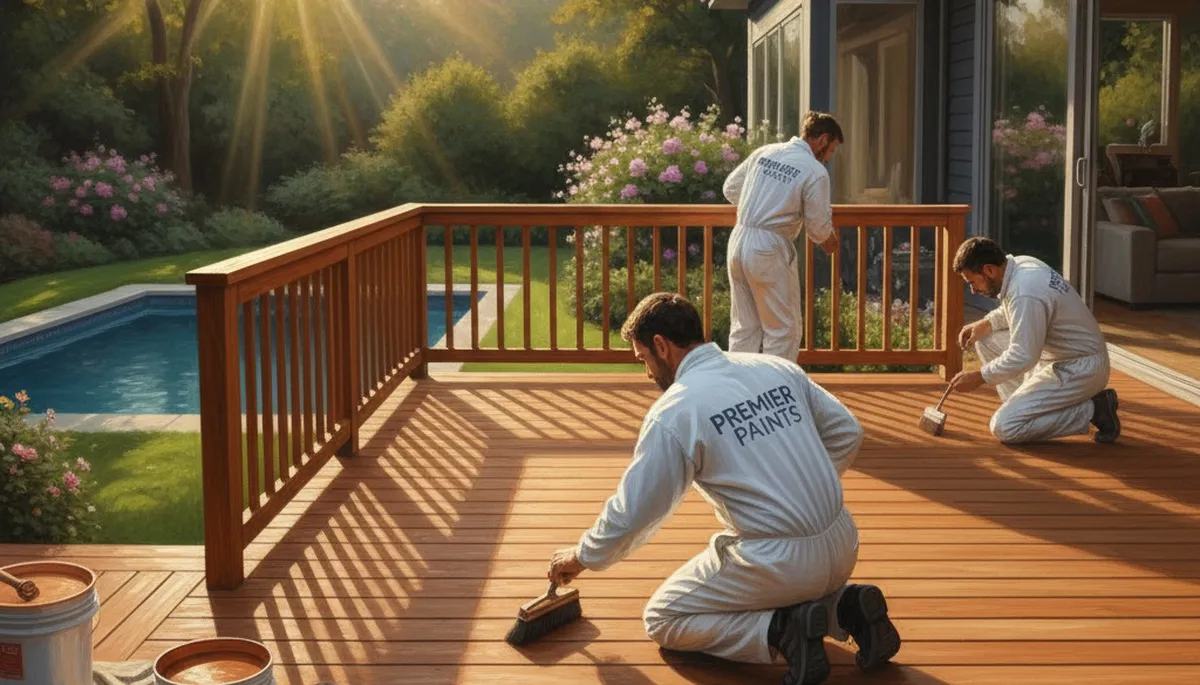 Deck staining service in Mansfield, MA for lasting wood protection and a clean, finished look