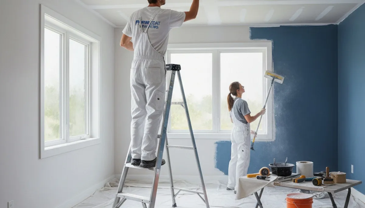 Drywall repair in Mansfield, MA for smooth, paint-ready walls by Mansfield Paint Pros