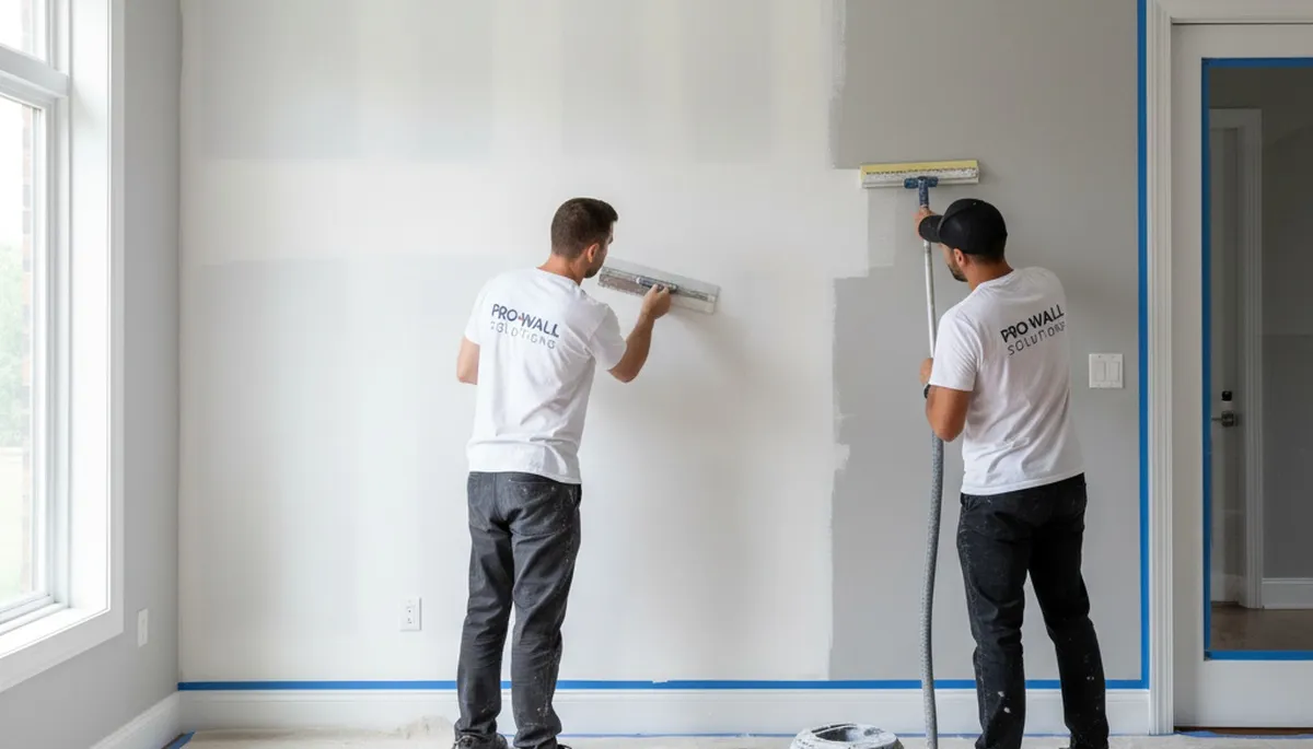 Drywall repair in Mansfield, MA for smooth, paint-ready walls by Mansfield Paint Pros