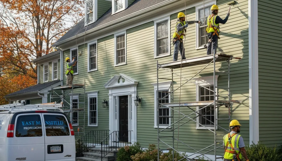 Mansfield, MA painting contractor for residential and commercial interior and exterior painting services