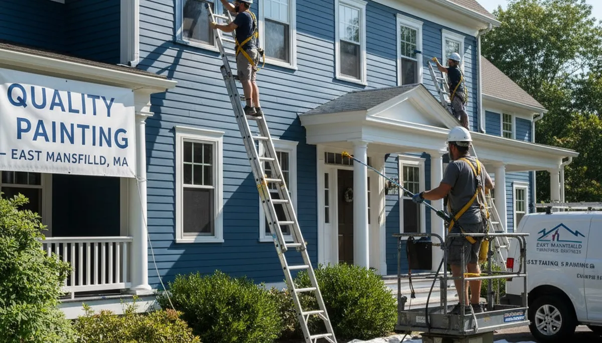 Painting contractor serving Mansfield, MA with professional residential and commercial painting services