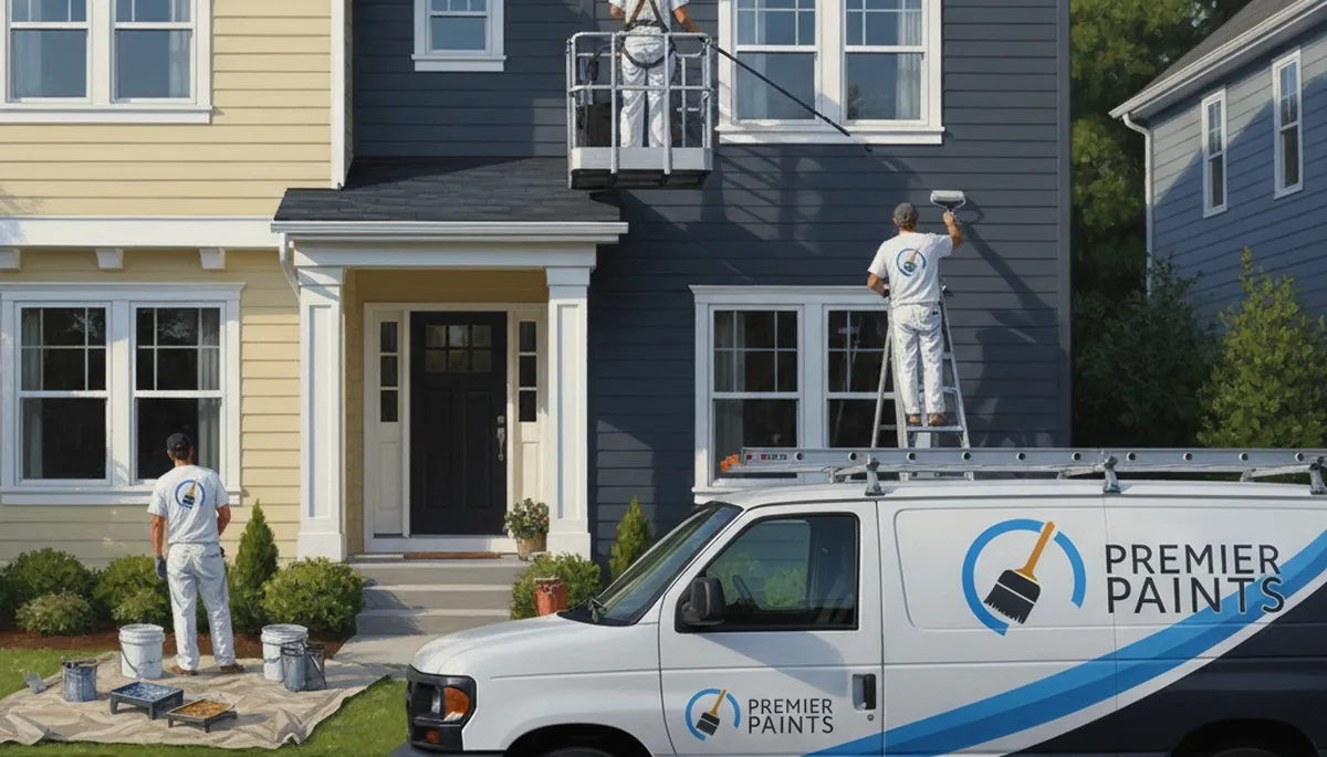 Professional house painting service in Mansfield, MA for local homes