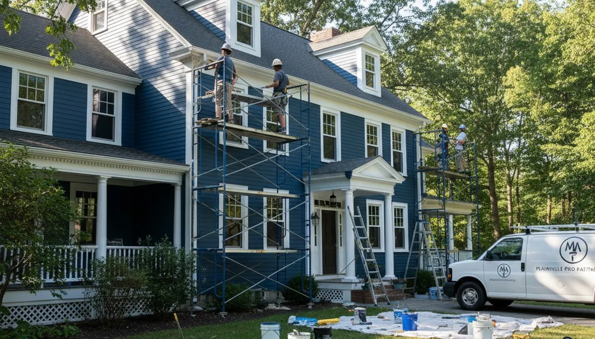 Professional painters in Mansfield, MA providing residential and commercial painting services