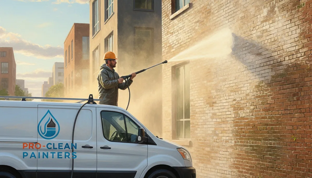 Pressure cleaning service in Mansfield, MA for mildew, grime, and salt buildup removal