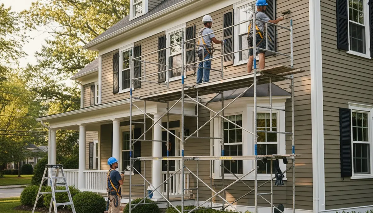 Professional painters serving Mansfield, MA for residential and commercial painting services