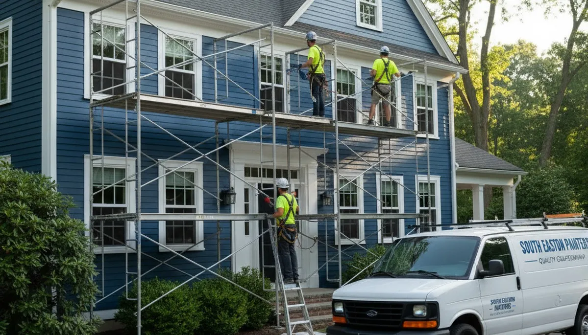 Painting contractor in Mansfield, MA delivering professional interior and exterior painting services