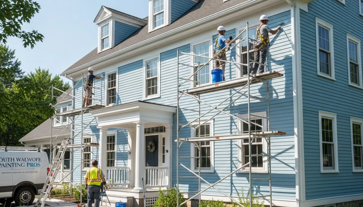 Painting contractors in Mansfield, MA providing professional interior and exterior house painting services