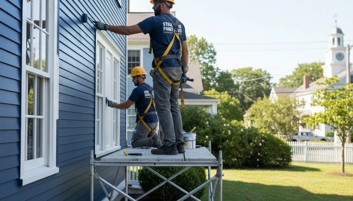 Professional painters serving Mansfield, MA for residential and commercial painting services