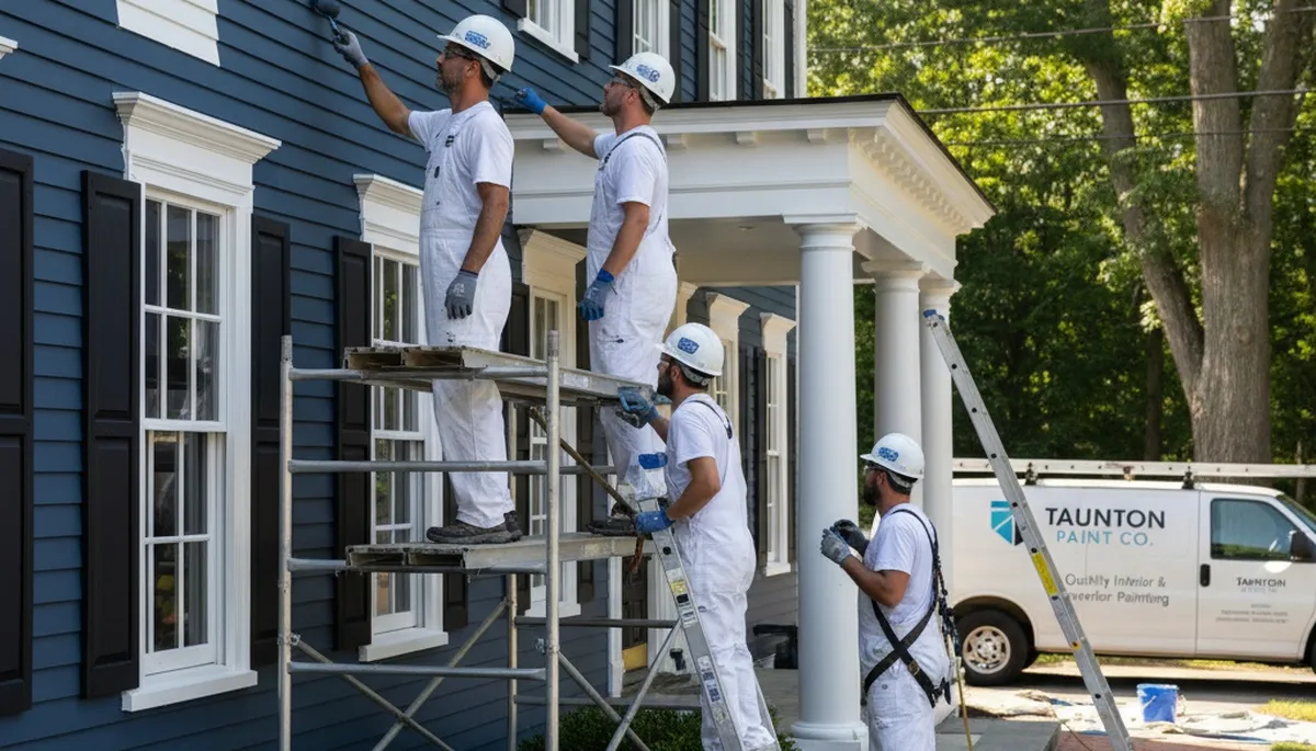Painting contractor in Mansfield, MA for residential and commercial interior and exterior services