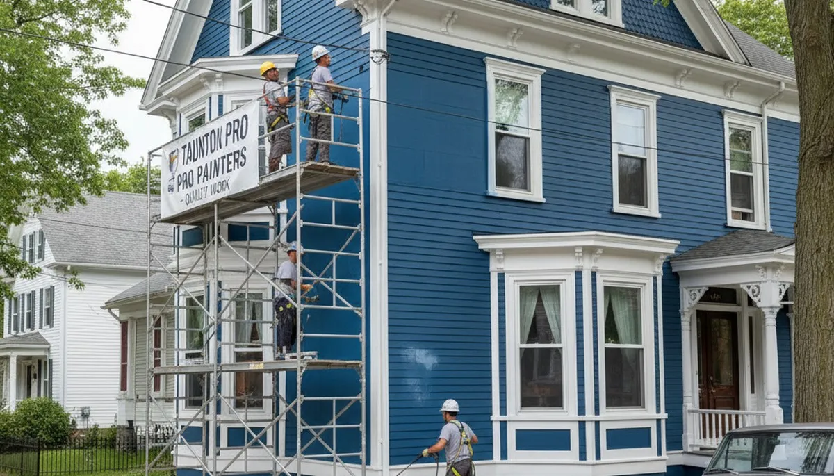Painting contractor in Mansfield, MA providing residential and commercial painting services